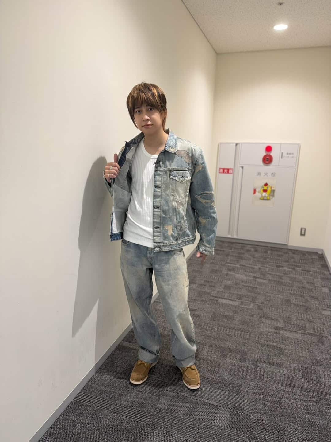 Hey! Say! JUMP・八乙女光「デニムぱーてぃー！」と収録コーデを披露！髪色の変化にファンも敏感に反応