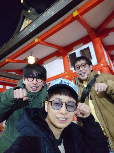 大人気芸人が初詣に！オシャレな姿に反響続々