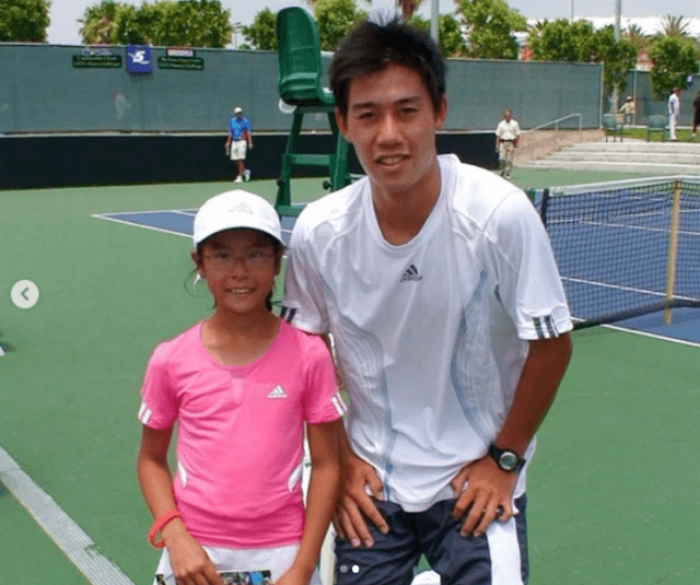 柴原瑛菜、錦織圭との幼少期2Sを公開！「8歳の自分に自慢したいです！」