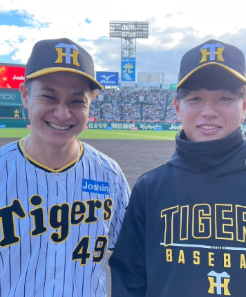 大竹耕太郎、ファン感謝デーで新ユニフォームをお披露目！