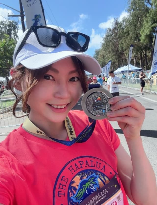 プロボウラー・浅田梨奈がホノルルハーフマラソンに出場「ロケーションが良すぎて楽しかったです」