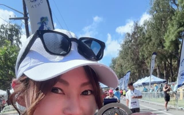 プロボウラー・浅田梨奈がホノルルハーフマラソンに出場「ロケーションが良すぎて楽しかったです」