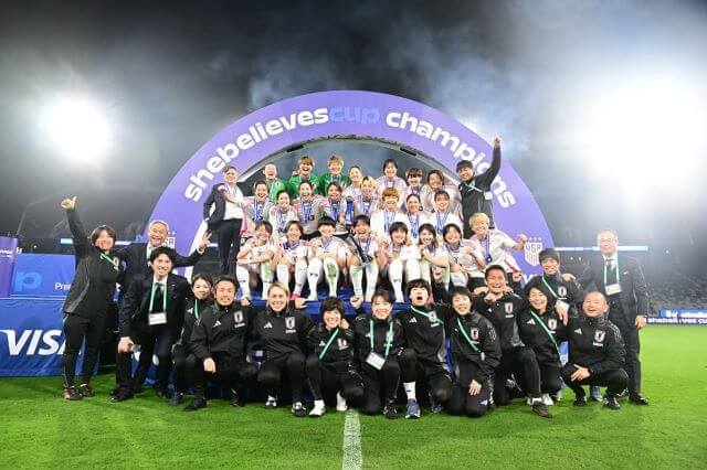 なでしこジャパン、アメリカの地で輝く！シービリーブスカップ優勝！