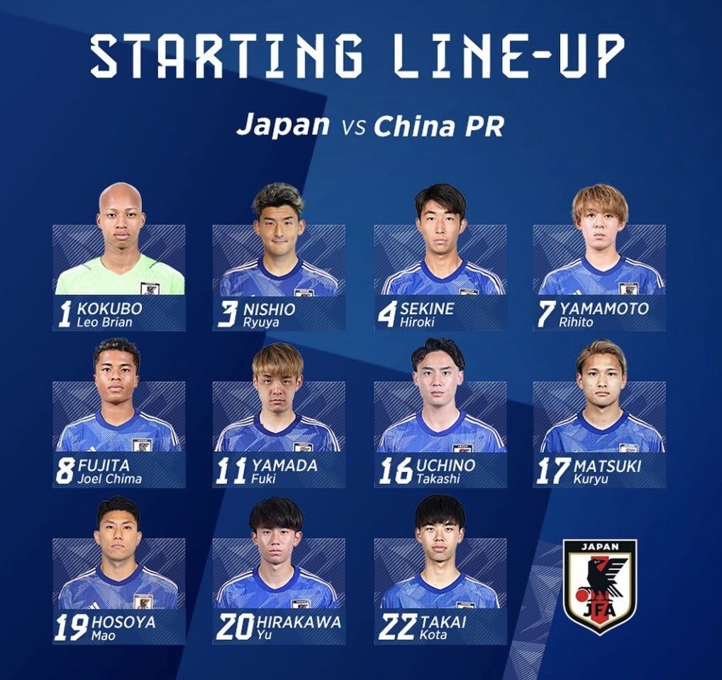 パリ五輪をかけて！U-23サッカー日本代表が開幕スタメン発表