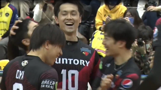 Ｖリーグ男子　堺ブレイザーズ vs. サントリーサンバーズ 2022/1/15【ハイライト】