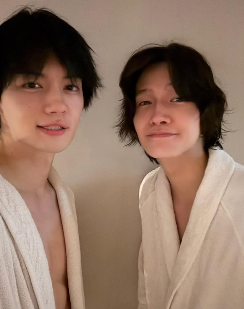 2人の佐野がサウナデート！M!LK佐野勇斗とAぇ! group佐野晶哉の仲良しショット