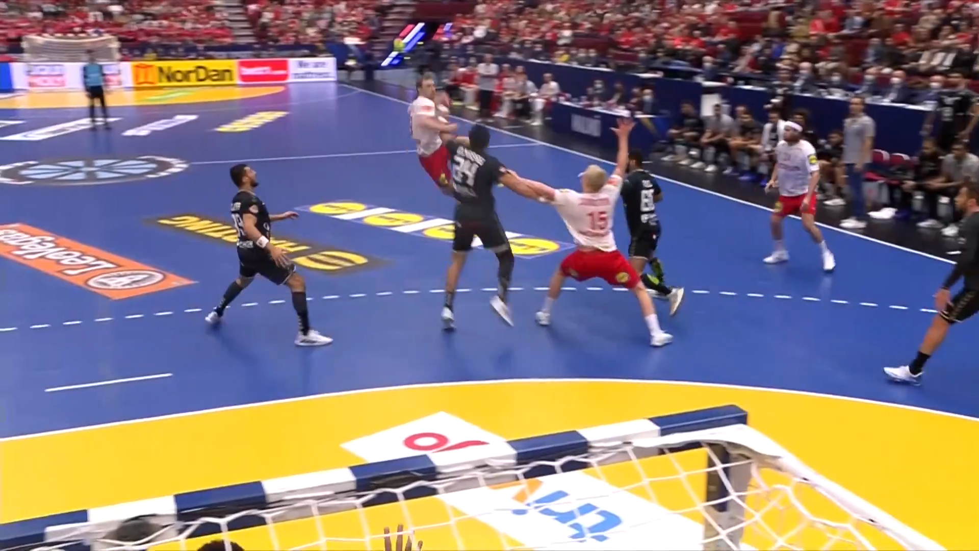 【ハンドボール】第28回男子世界選手権1/24メインラウンド デンマーク vs. エジプト