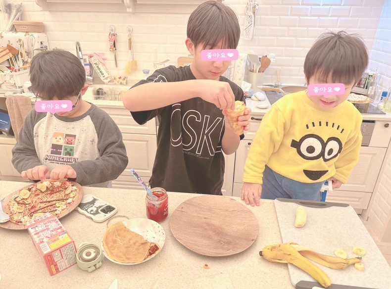 辻希美、子供たちがハマっているあるモノを暴露❗️兄弟3s公開🌟