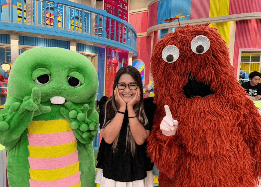 ギャル曽根、ガチャピンとムックとの共演に感激！「小さい頃からずっと見てました」と懐かしさを語る