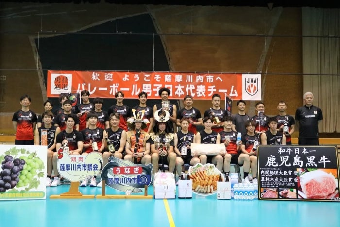 武将になったティリ監督と石川祐希、川合俊一が世界バレーの合宿スタートを報告！！