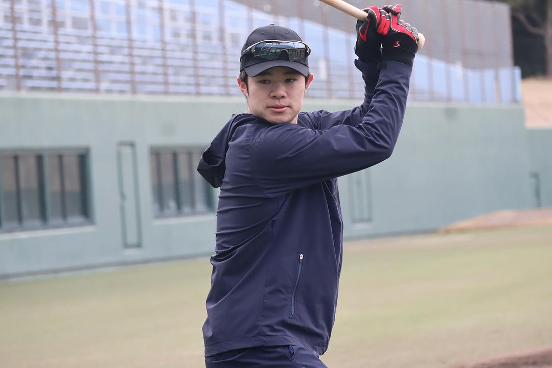 中野拓夢 自主トレを公開✨「2024年は愛知県からスタートですね😊✨ 」