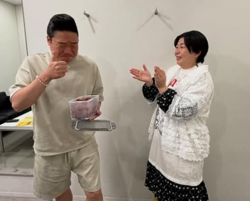 みやぞんが森山中・大島美幸からもらった梅干しに感謝の言葉