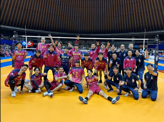 声優の森川智之がバレーボール「東京グレートベアーズ」2連勝に歓喜！