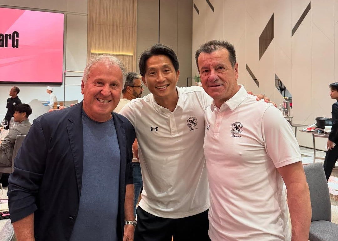 “Obrigado ありがとう 大好き！”元日本代表の福西崇史が尊敬する2人との"胸熱"記念ショットを公開しファン感激