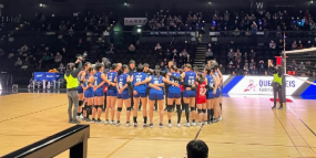 大林素子、クインシーズ刈谷のホームゲームで熱い応援「悔しさを勝利に」