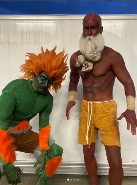 ユージ　ダルシムの姿に変装「レベル高っ！😂」JOYはブランカ