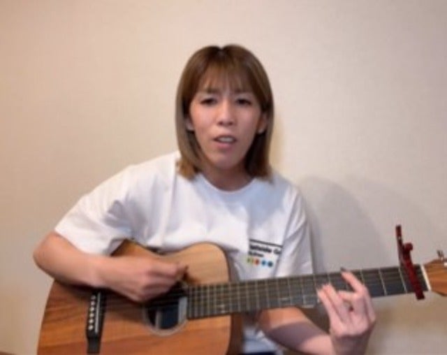 吉田沙保里がギター弾き語り！ELTの恋文を熱唱！