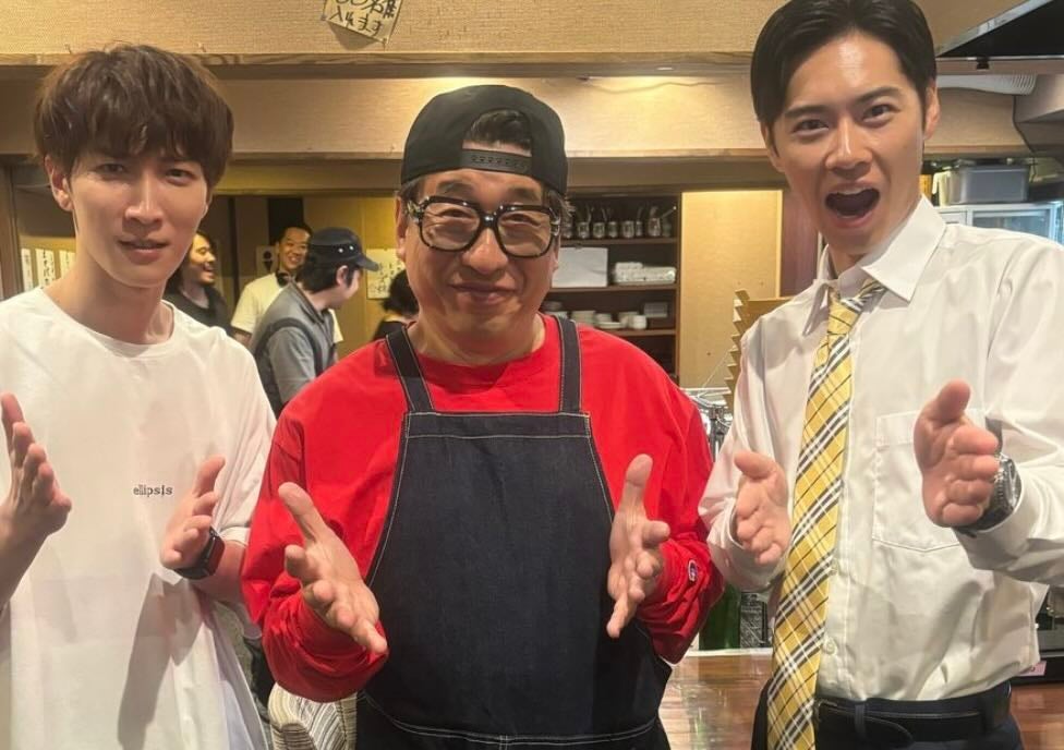 イケメンダチョウ倶楽部結成！？イケメン2人と寺門ジモンの3Sが話題に