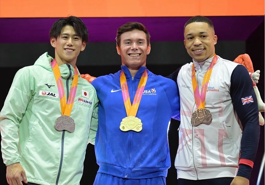 体操・橋本大輝、世界選手権を終え「ハイレベルな試合を経験できた」全日本へ意気込み