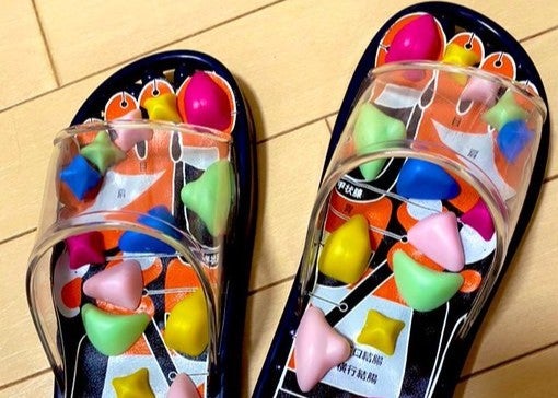 渡辺智子、足裏激痛の健康サンダルに悶絶「まじでデスマッチだ！！」