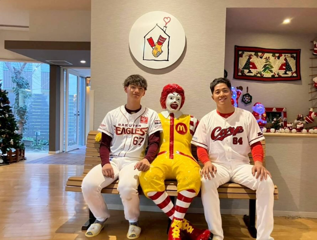 広島東洋カープの髙木翔斗がドナルド・マクドナルド・ハウス訪問を明かす「支援の輪が広がると嬉しい」