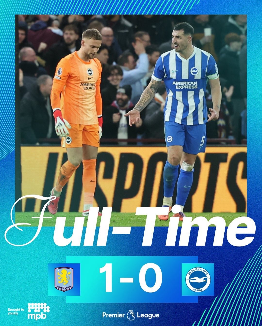 三笘薫、ブライトン直近13試合で1勝 アストン・ヴィラ戦で81分途中交代も終盤失点で敗戦