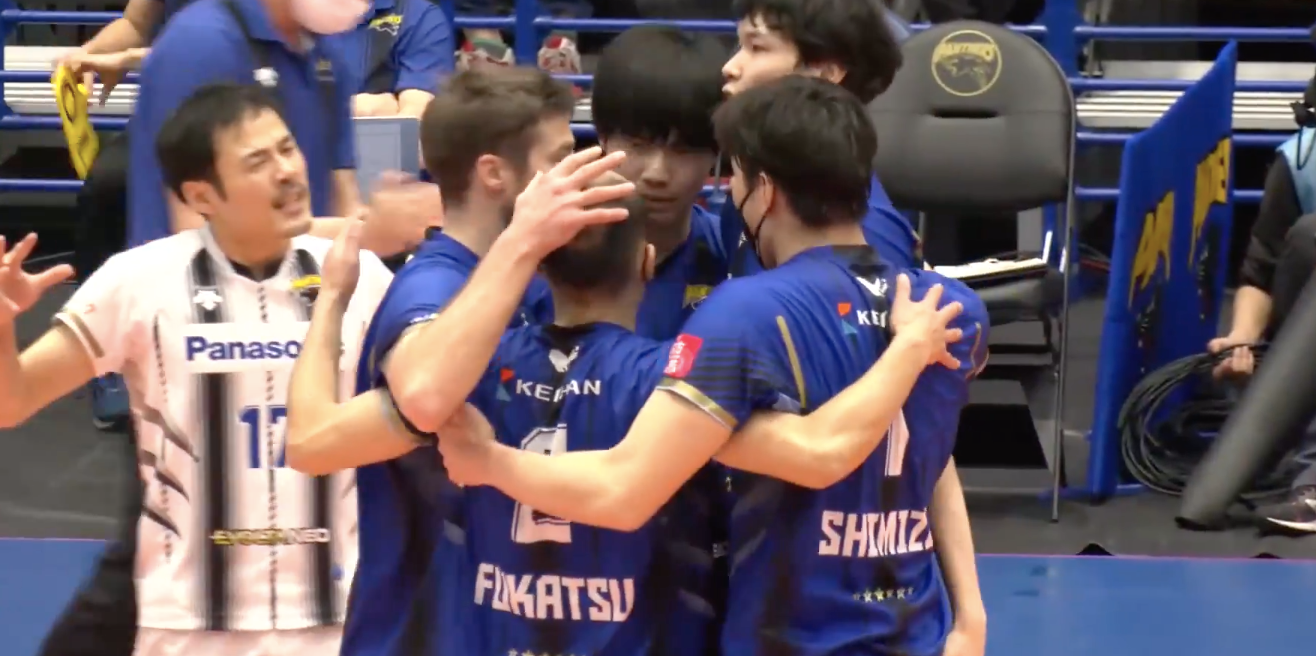 Ｖリーグ男子　パナソニックパンサーズ vs. サントリーサンバーズ 2022/3/12【ハイライト】