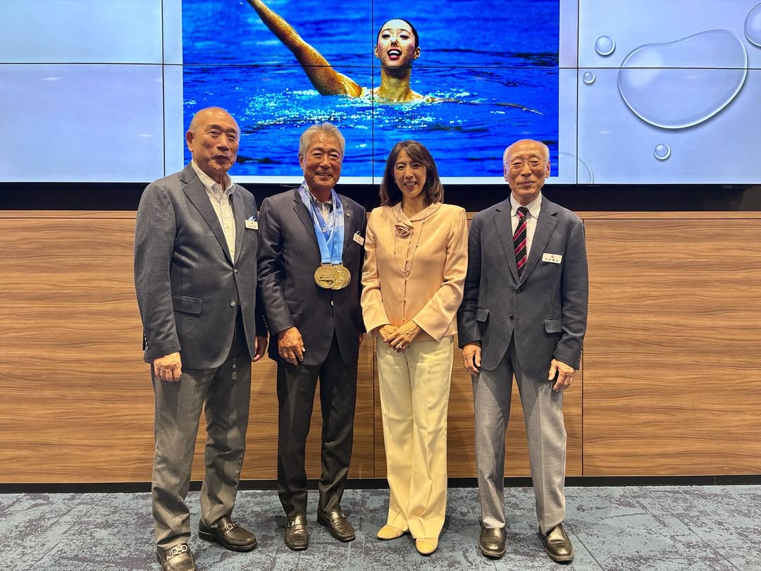 「とても光栄で、特別な時間でした」小谷実可子が日本スポーツ界の大先輩たちの前で講話！