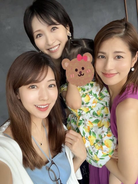 癒し満点…永島優美＆横山ルリカ＆小野寺結衣、“同い年トリオ”で優雅なアフタヌーンティー