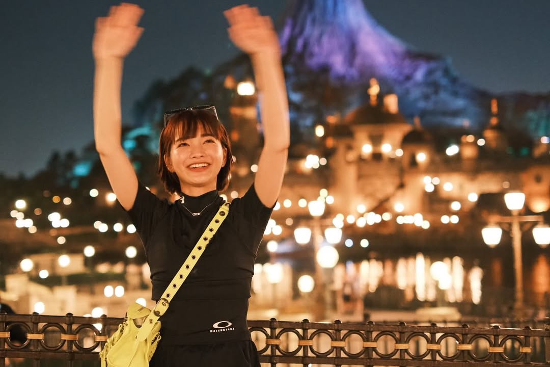 見上愛がディズニーを楽しんだことを報告「楽しかったぁ〜〜」