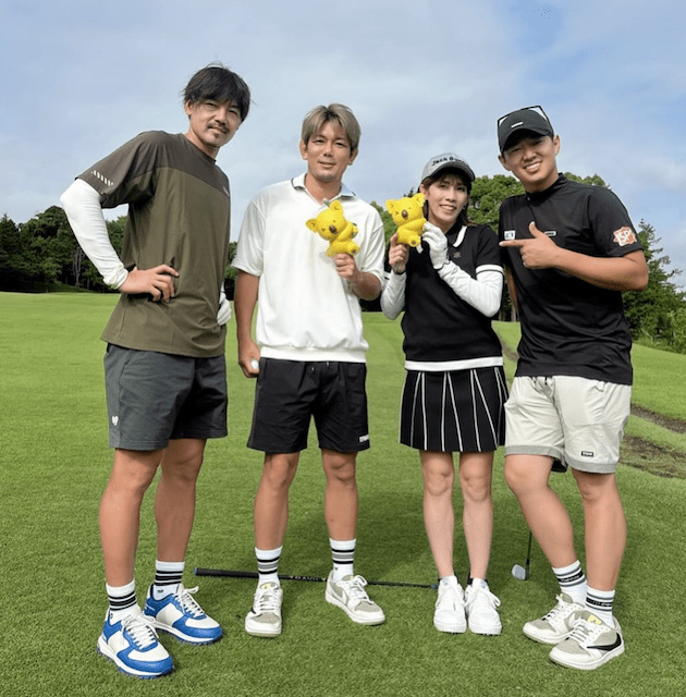 吉田沙保里 現役の頃の力強さから一変！繊細なパターショットを披露