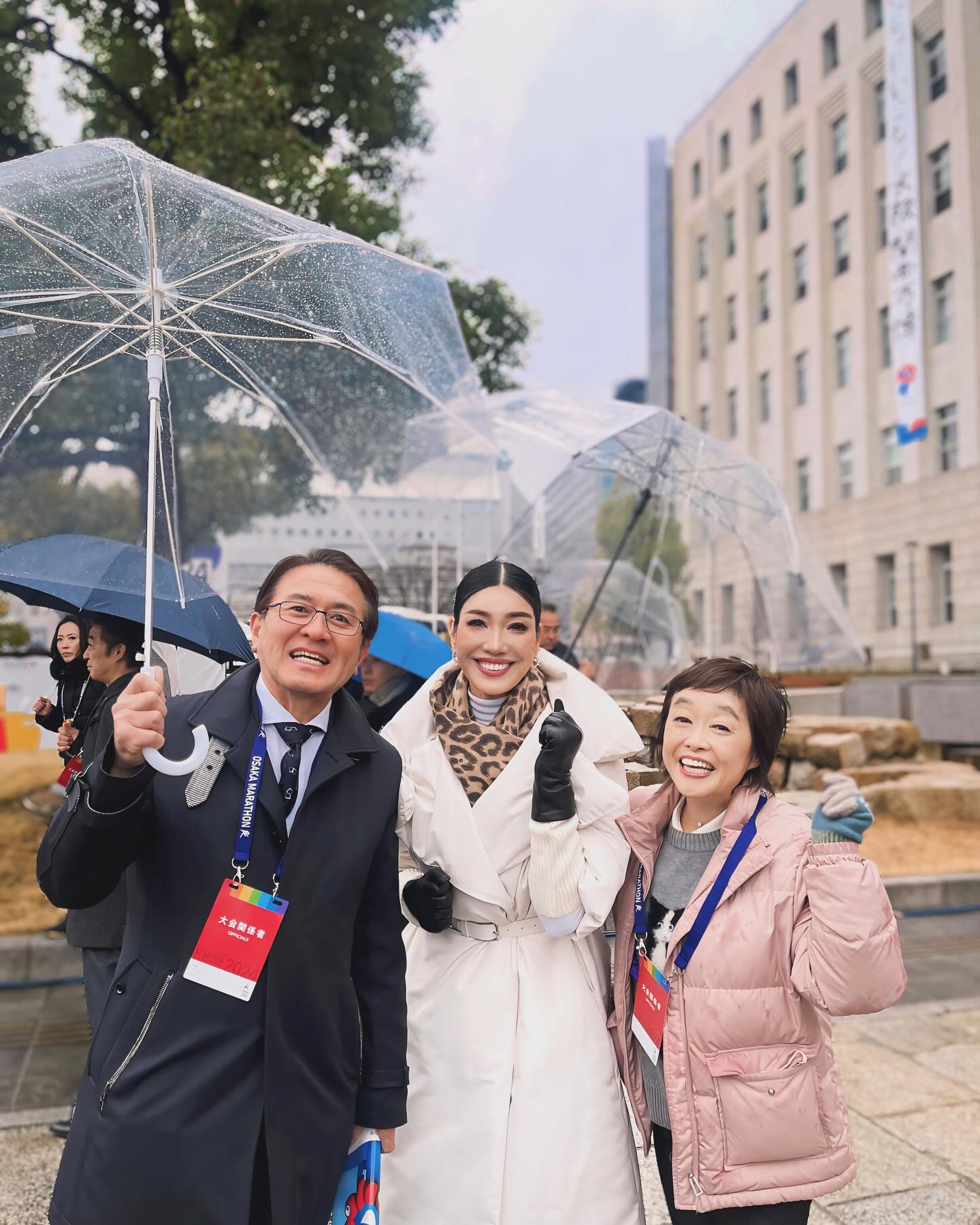 アンミカが大阪マラソン2024アンバサダーに就任！レジェンドとの3S披露📸