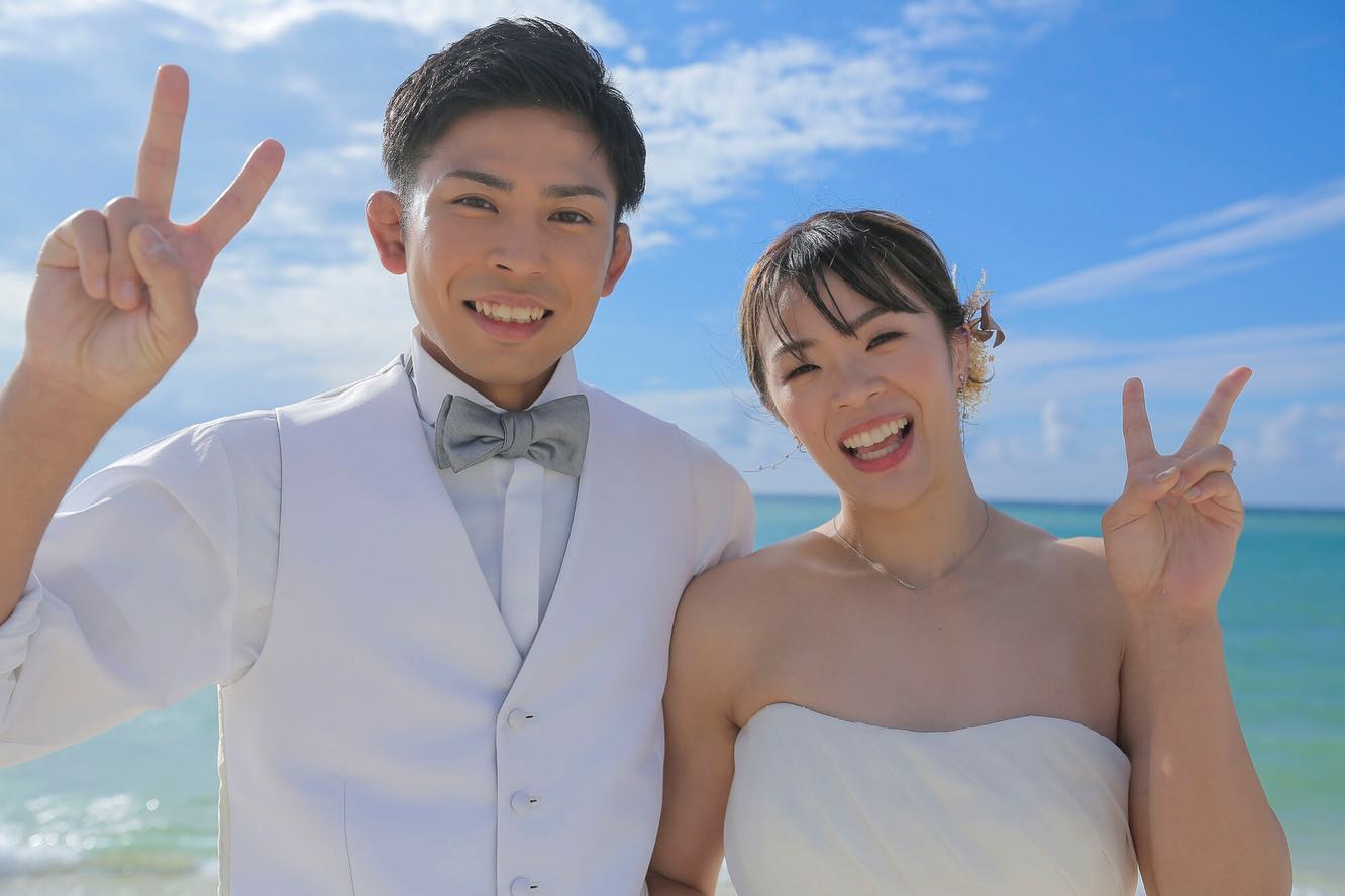 川井梨紗子が沖縄でウェディングショット💍「幸せが溢れていますね」