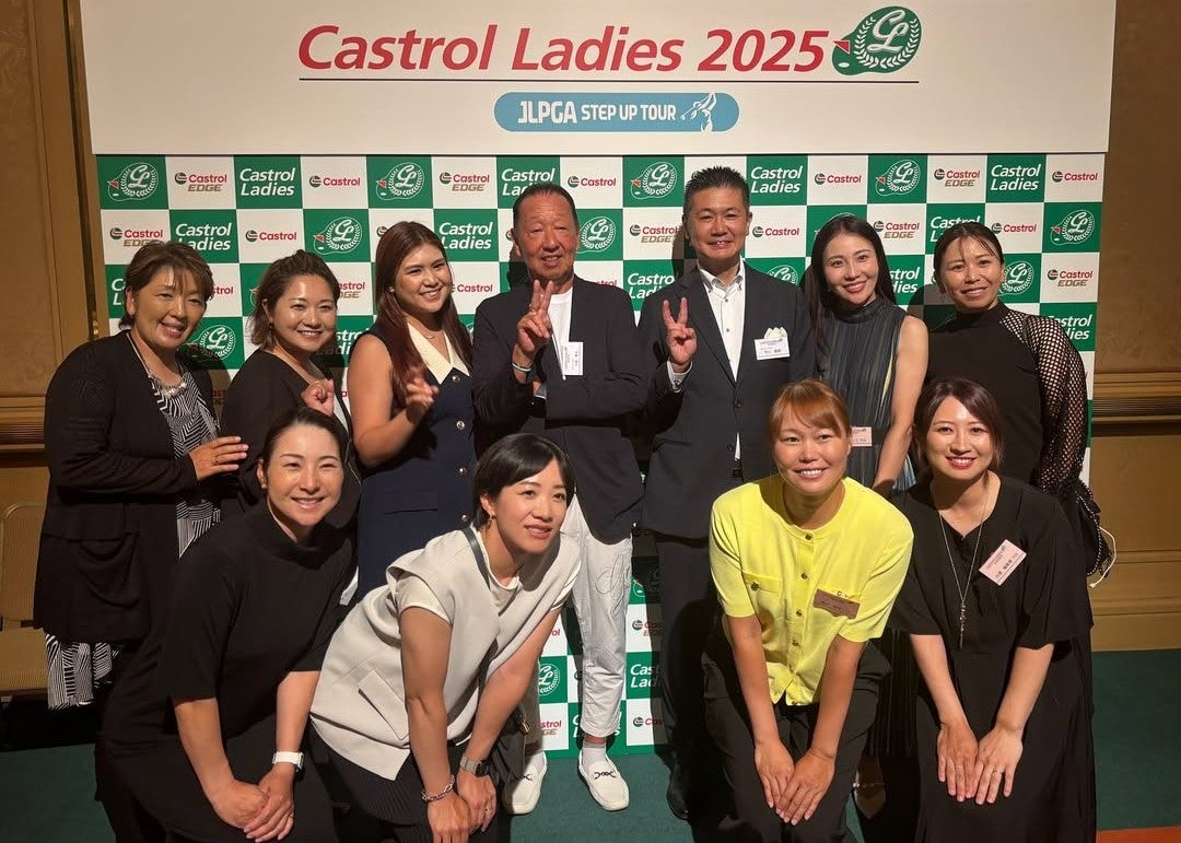 大江香織、カストロールレディースでスカイA解説を担当　集合写真も公開