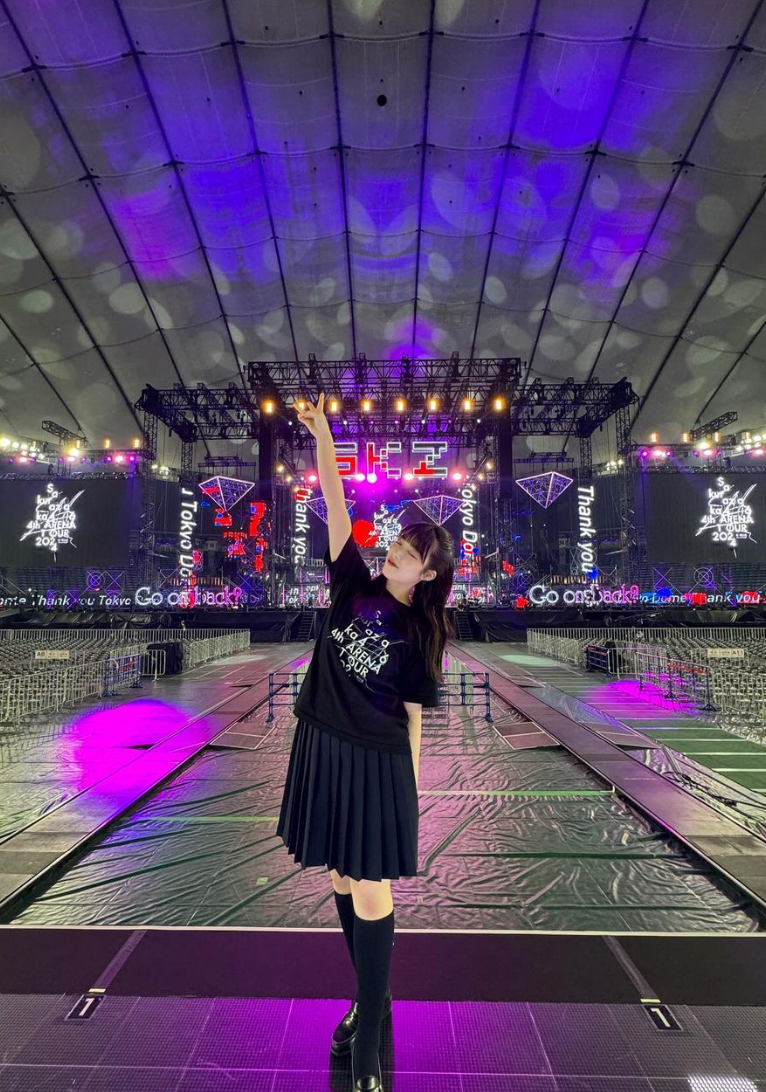 櫻坂46齋藤冬優花　東京ドームで輝く