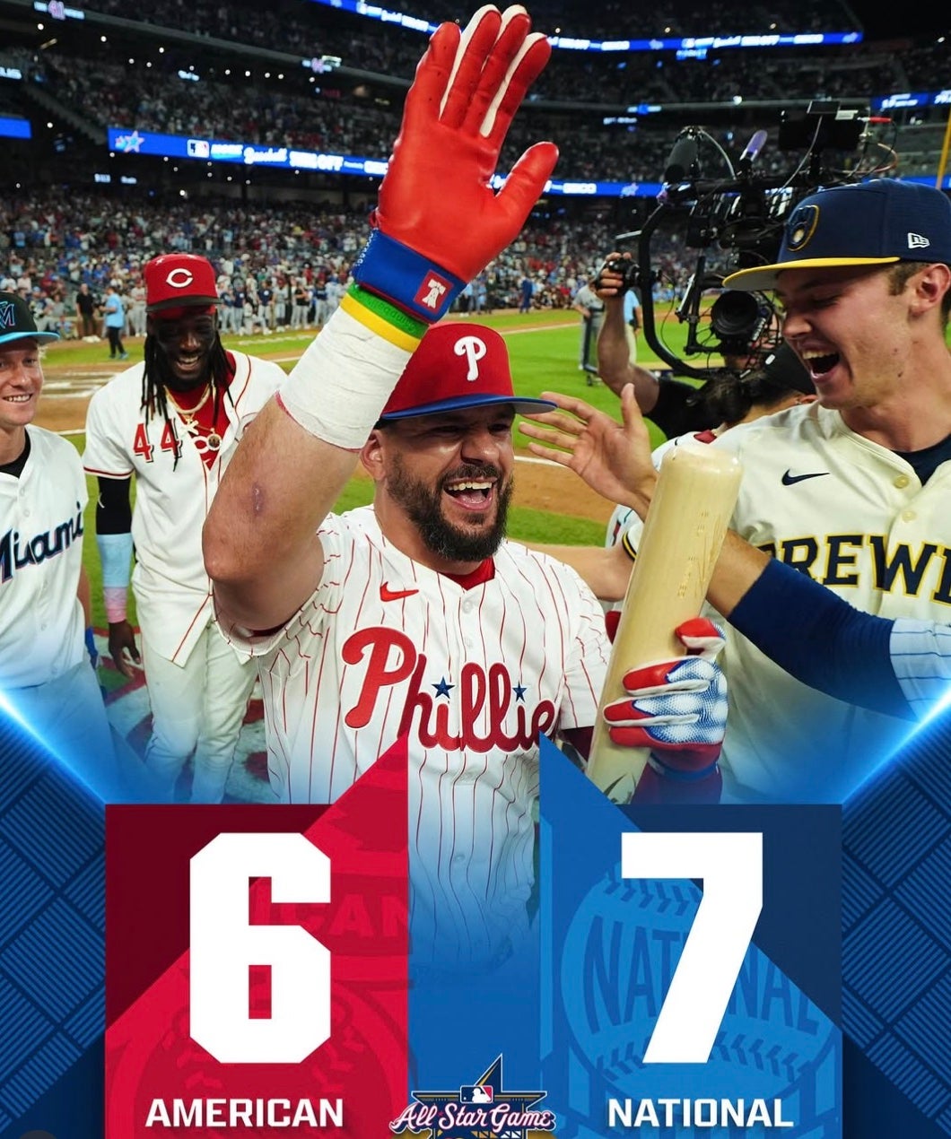 MLBオールスターは史上初ホームランダービーの末、ナ・リーグが勝利　ダルビッシュの元同僚がMVPに