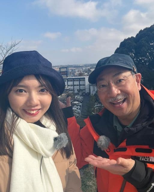 加藤里奈、NHK「城博士・千田嘉博のおもシロいぜ城歩き」出演を告知！ キュートな笑顔で田丸城訪問の様子を報告