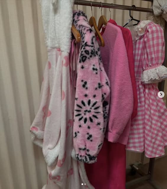 はるな愛が自身の衣装写真を投稿 ピンクすぎる衣装や私服に「〇〇さんのクローゼット状態」と例える！？