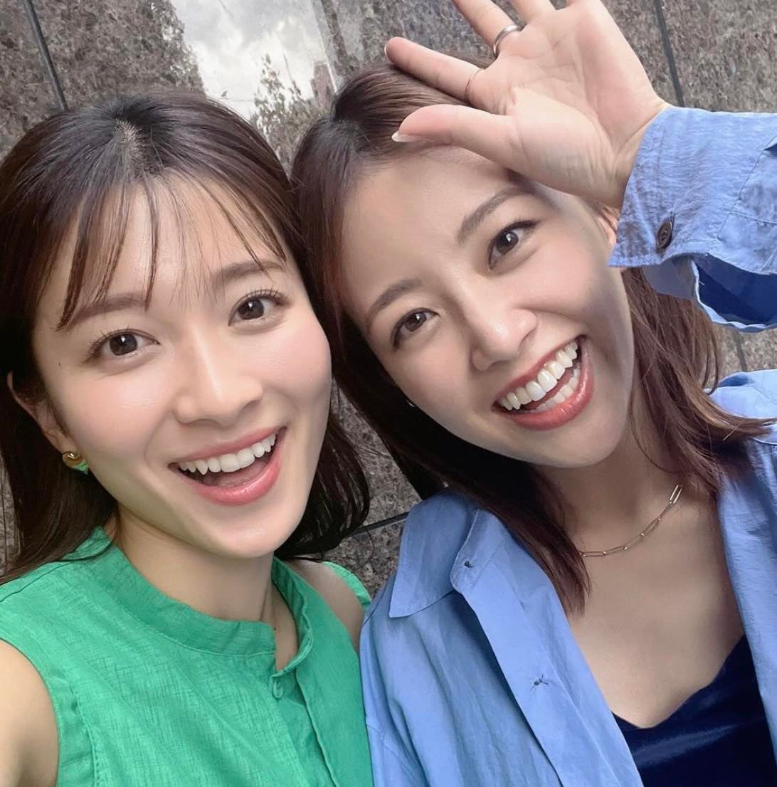 あの人気アナウンサー同士のツーショットが話題に