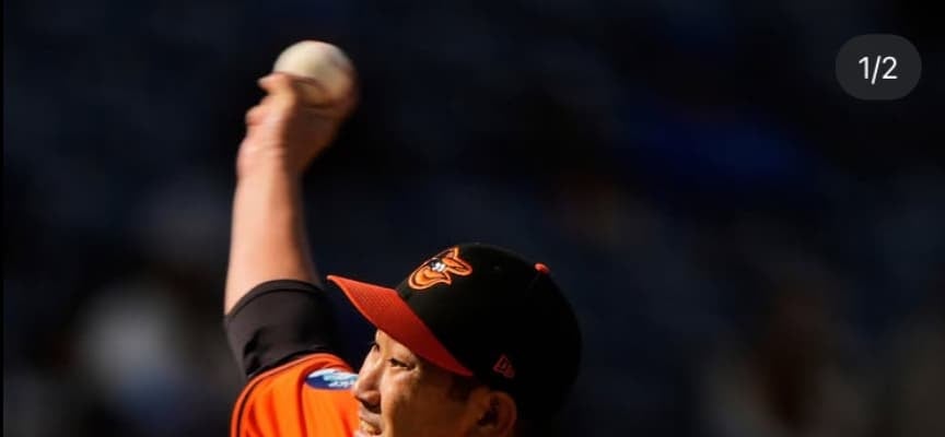 オリオールズ・菅野智之　メジャー初勝利！！MLB Japanがお祝い投稿！