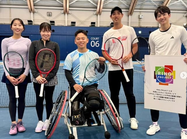 眞田卓、バージョンアップしたテニスイベント開催！40人超の大盛況