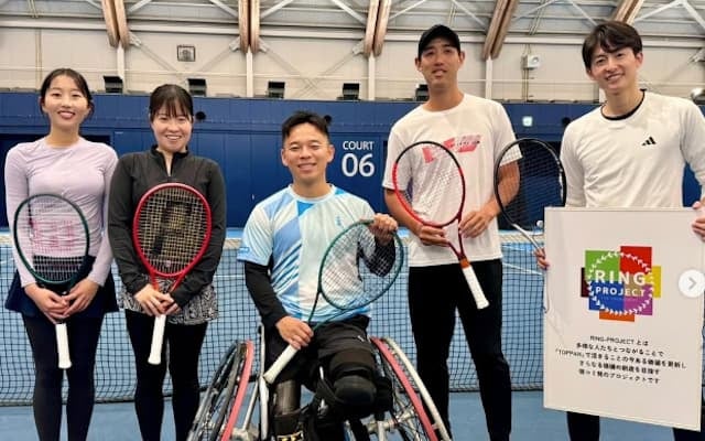 眞田卓、バージョンアップしたテニスイベント開催！40人超の大盛況