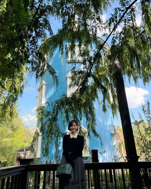 「おとぎの国の主人公」新井恵理那があの人気テーマパークを満喫！