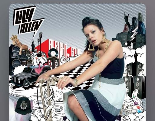 狩野舞子が気だるい雨の日にぴったりな音楽ジャケットみ～つけた！リリー・アレンのNot Big