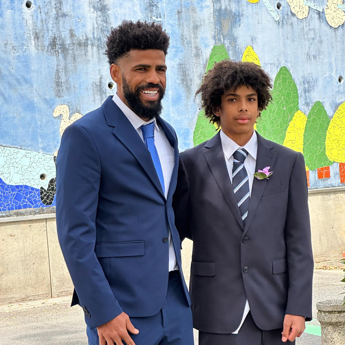 パトリック息子が小学校卒業と同時に重大発表