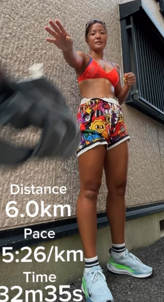 6km完走後に“決めポーズ”！注目美女アスリートの朝ラン動画が話題に！