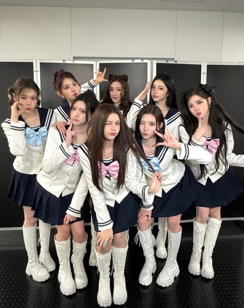 大人気韓国アイドルグループHearts2Heartsが来日！　「セーラー服コンセプト」が可愛すぎると話題に！