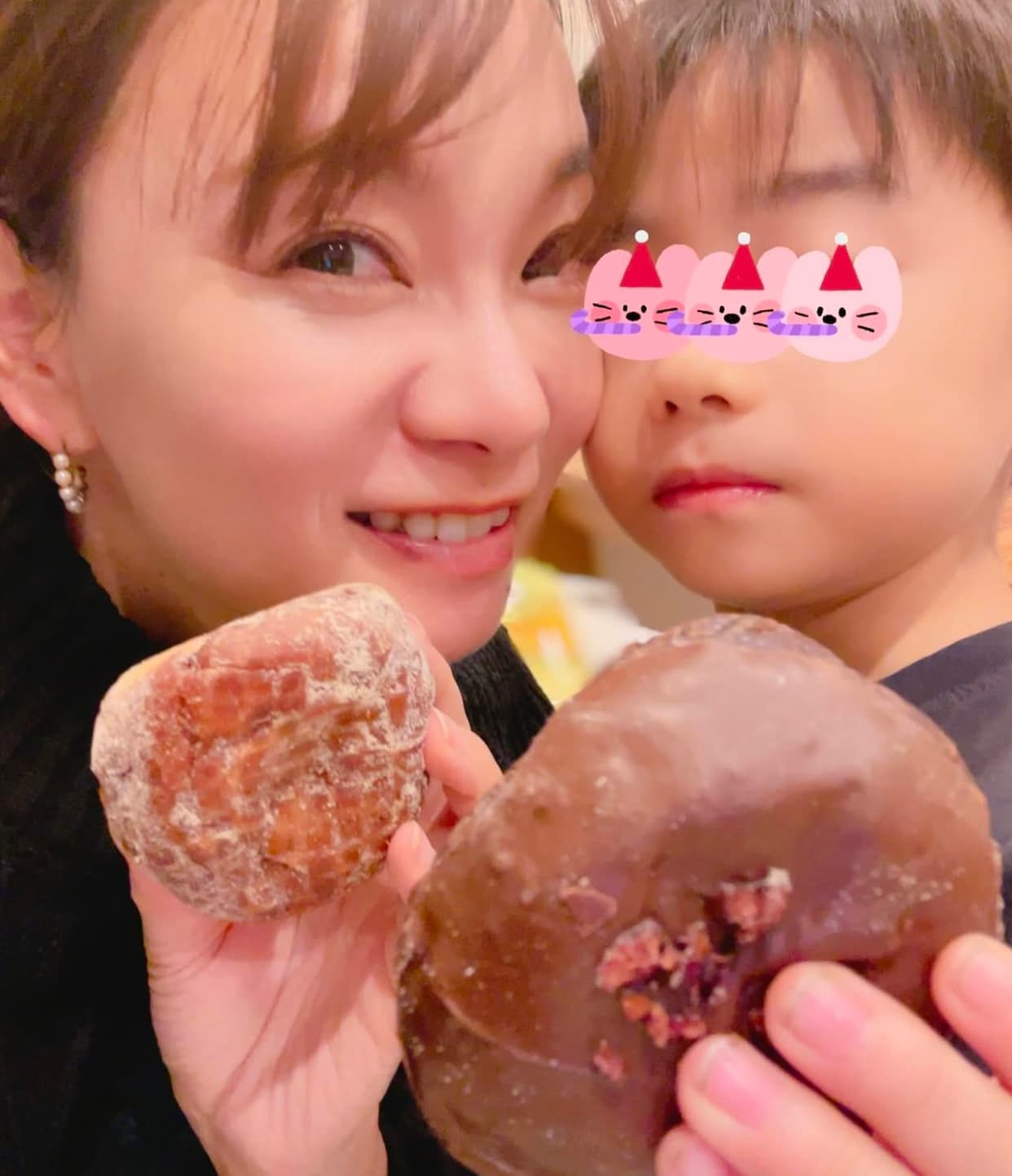 保田圭、息子との2Sを公開！「パパの分なくなった」…にファン共感！？