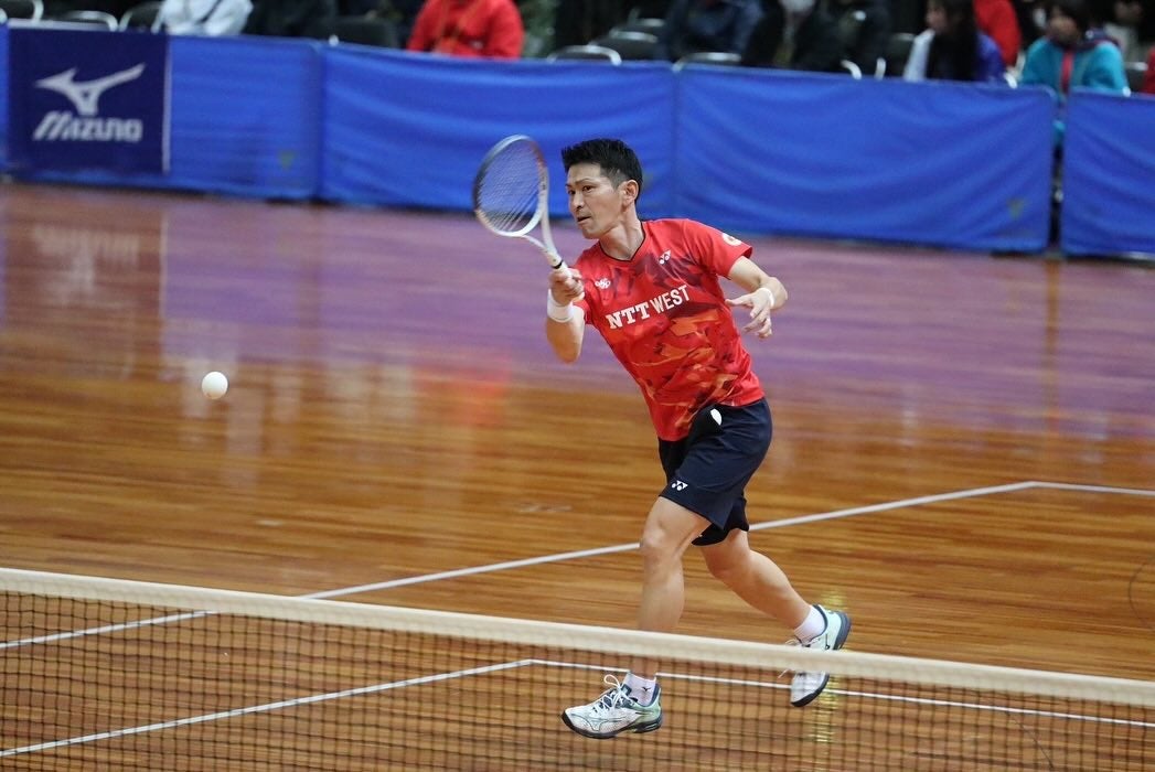 【ソフトテニス】長江光一、2大会連続の準優勝!37歳レジェンドはまだまだ活躍します!