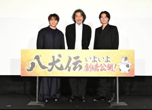 オリンピック2連覇の阿部一二三が映画「八犬伝」上映イベントに出席！